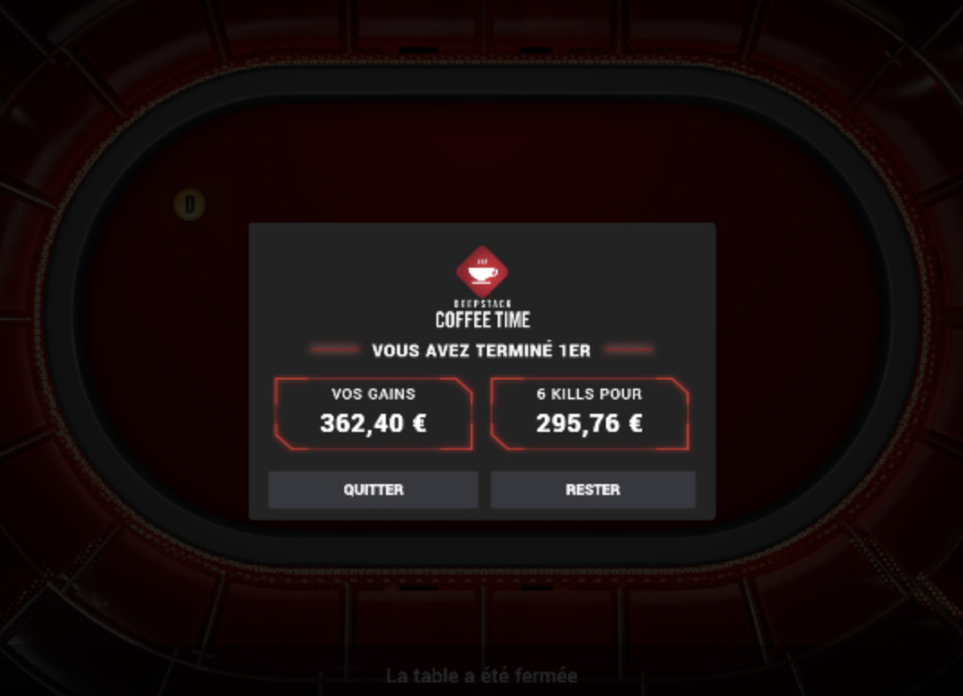 Résultat élève PokerPro #19