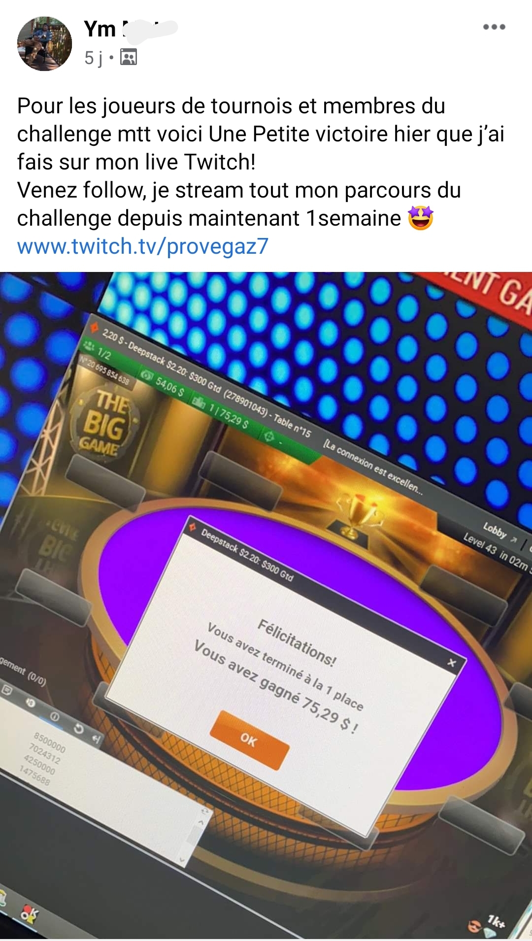 Ym, un fidèle membre de YoH ViraL