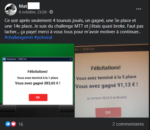 Mat, un élève de YoH ViraL