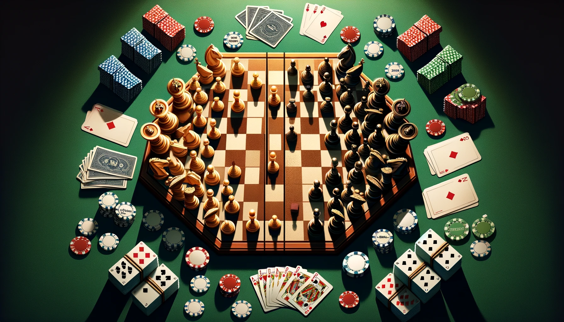 Poker VS Echecs